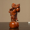 二十世纪 黄杨木雕弥勒佛摆件 商品缩略图4