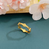 【限时克减150元】足金999 5G黄金固口戒指鸢尾花花卉圈戒固口圈戒(AG5GJZ00252)（预售产品下单后不退款不退货不换货不补差价）（预售产品下单后不退款不退货不换货不补差价） 商品缩略图0