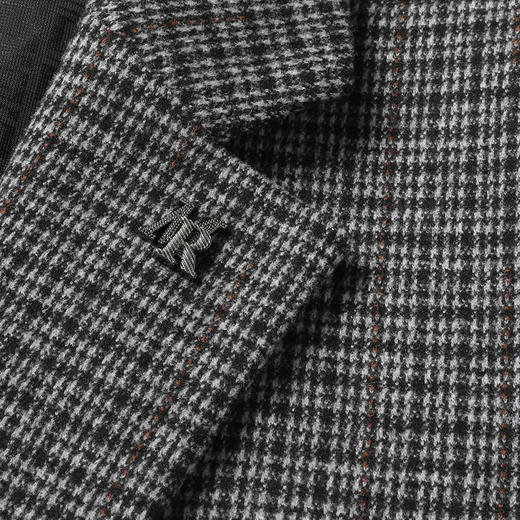 【新款DDS】大依优型大码男装两粒扣西服外套休闲商务加肥加大上衣男士正装潮 商品图4