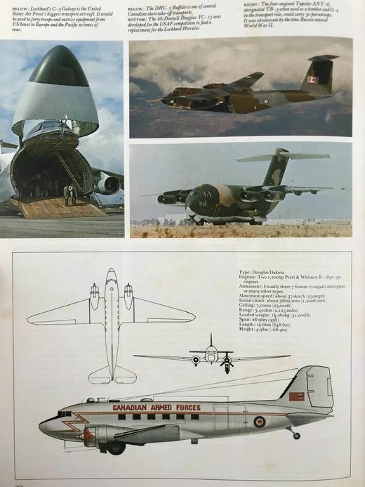 国际航空百科全书（1977） 数百幅插图 精装大16开 商品图7