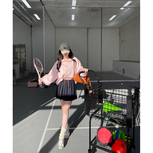 清仓捡漏 LINCHAOZHANG LQ240221百褶半裙LW240389缎面外套 商品图3