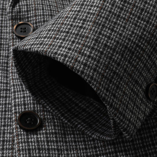 【新款DDS】大依优型大码男装两粒扣西服外套休闲商务加肥加大上衣男士正装潮 商品图5