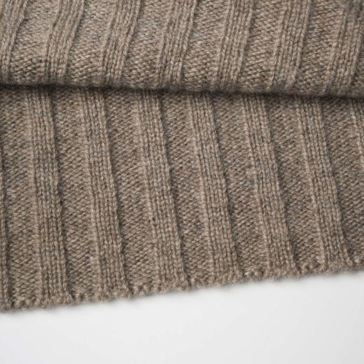 ROMI STUDIO “温柔质感” 7针6s羊绒羊毛混纺V领针织开衫 432WS130 商品图4