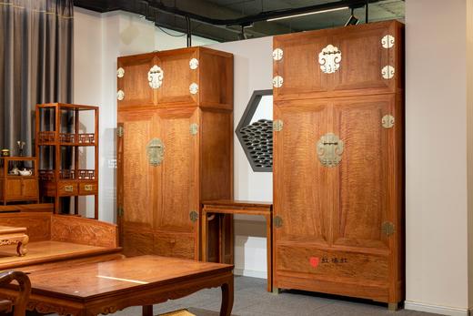 红桥红  家具严选  缅甸花梨（大果紫檀）【236素面 顶箱柜 】 商品图1