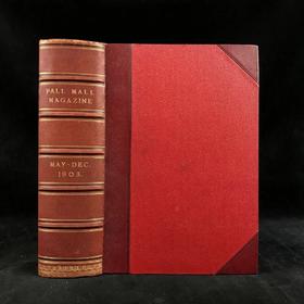 1903年5~12月 帕尔玛杂志 数百幅插图 真皮精装18开