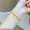 【限时克减150元】足金999 #葫芦 #招财进宝 （足金999字印）5G黄金双层调节手链招财葫芦吊饰手链(5GSL00676)补差价）预售产品下单后不退款不退货不换货不补差价 商品缩略图0
