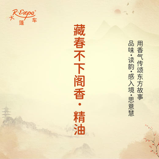 藏春不下阁香·精油 古风香调 适用护体香护手油润发丝大篷车精油 商品图0