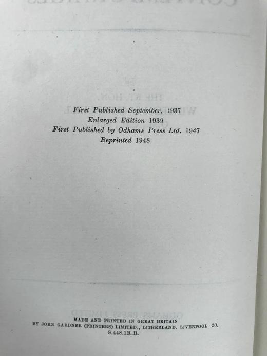 1948年 丘吉尔《当代伟人》 16幅插图 精装32开 商品图3