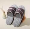 布艺拖鞋INS一字系列-紫色（L43-44） 商品缩略图1