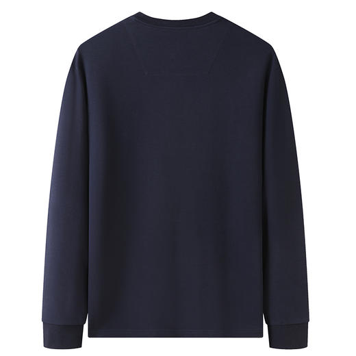 【DWP】大依优型大码男装长袖T恤加肥加大胖子上衣男士打底衫T恤休闲 商品图1