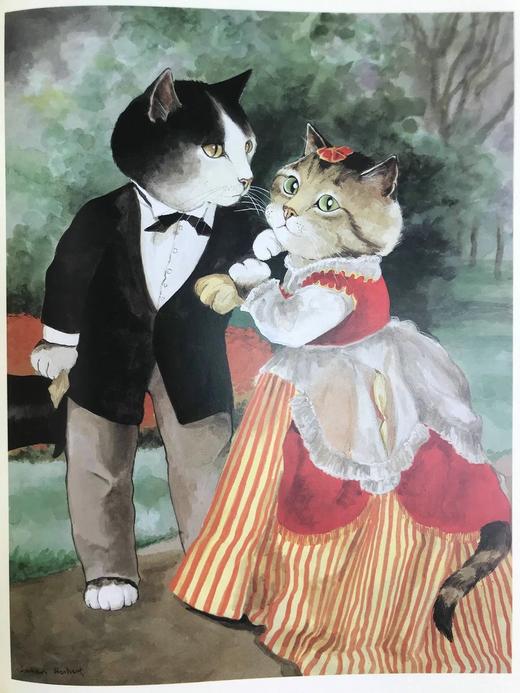 猫咪版印象派画集 31幅彩色插图 精装大16开 商品图9