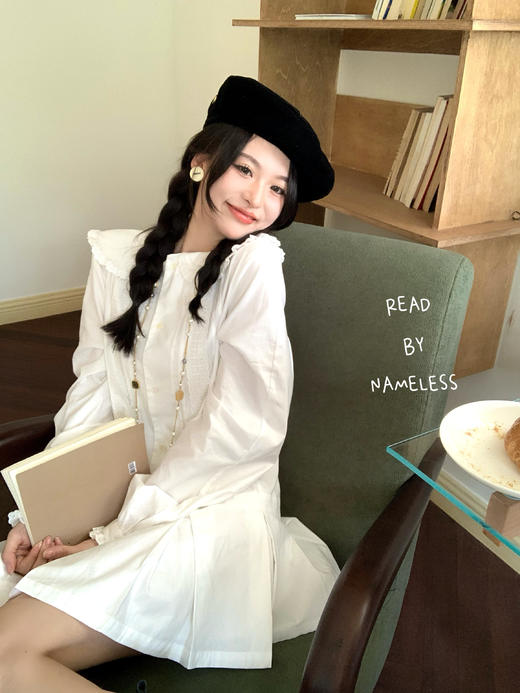 Read Nameless /韩国娃娃衬衫裙 商品图0