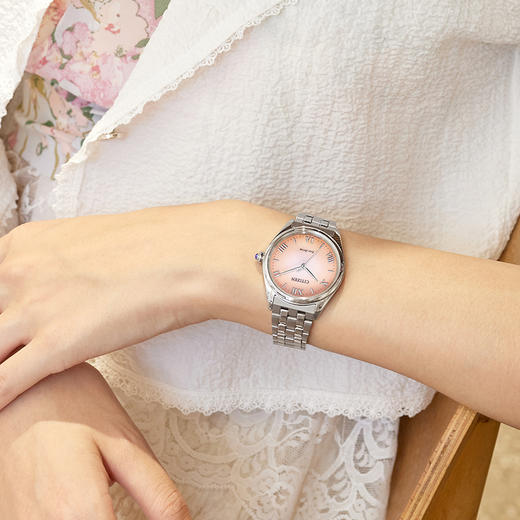 西铁城/CITIZEN光动能表盘时尚钢带女士手表EM1140-80X 商品图6