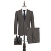 【高端系列】柒牌西装马甲三件套男秋冬新款商务百搭男士条纹礼服	127C70300 商品缩略图4