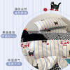 JACE床品【学生/家用四件套】【3天内发货】猫猫大作战全棉学生床品，AB双面设计，100%纯棉面料，活性印染，健康柔软~ 商品缩略图3