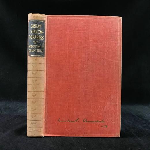 1948年 丘吉尔《当代伟人》 16幅插图 精装32开 商品图0