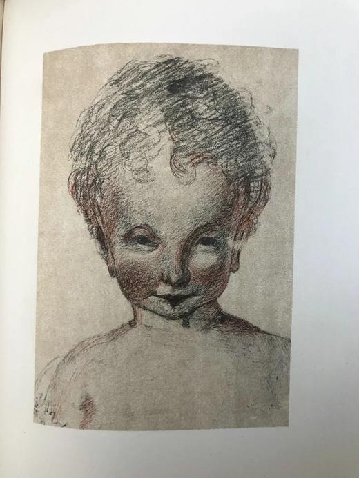 限量1110册39*31cm特装本！1900年 乔舒亚·雷诺兹爵士画集 6幅彩色与78幅黑白版画插图 真皮精装 商品图8