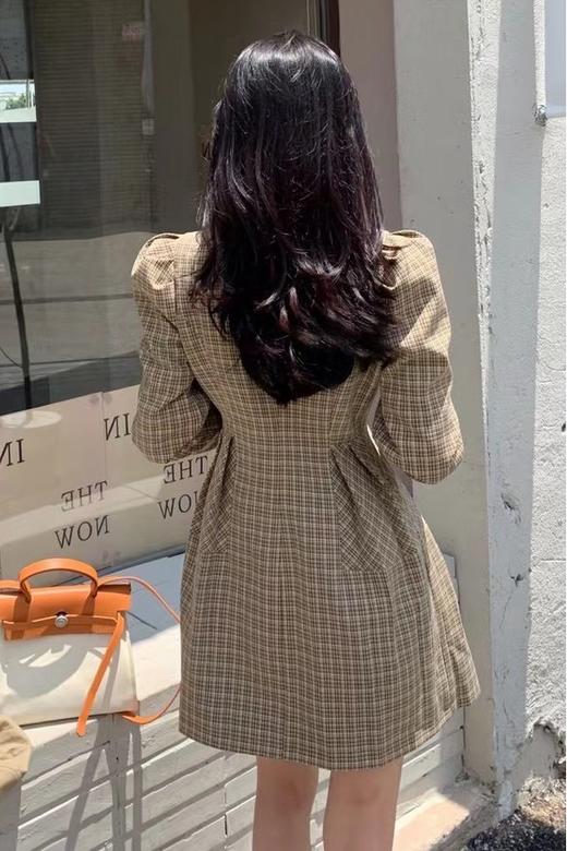 amadella 学院风格纹泡泡袖连衣裙 13490 商品图3