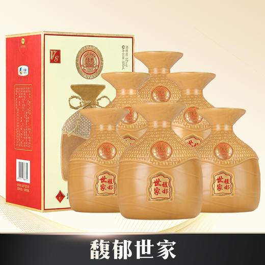 【双11包爆品回归】酒鬼 馥郁世家 v8 馥郁香 52度 500ml*6瓶 商品图2