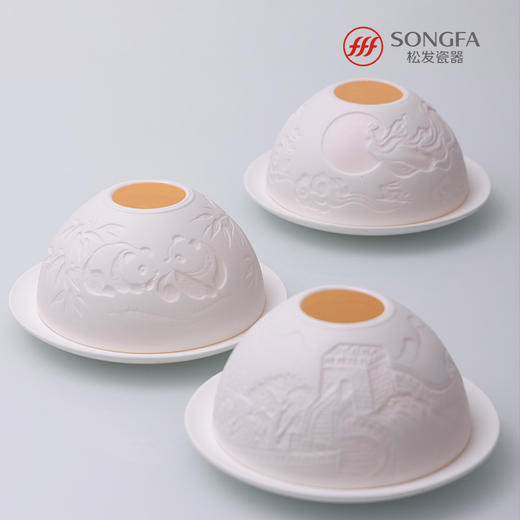 光影流年瓷雕烛台 商品图5