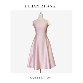 定制—轻礼服—Lady挚爱、法式A摆丝毛宴会场合连衣裙礼服裙 2201044