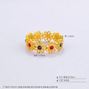 【限时克减150元】足金999 古法固口戒指镂空低温珐琅花卉花形圈戒(YGFJZ00039)（预售产品下单后不退款不退货不换货不补差价（预售产品下单后不退款不退货不换货不补差价 商品缩略图5