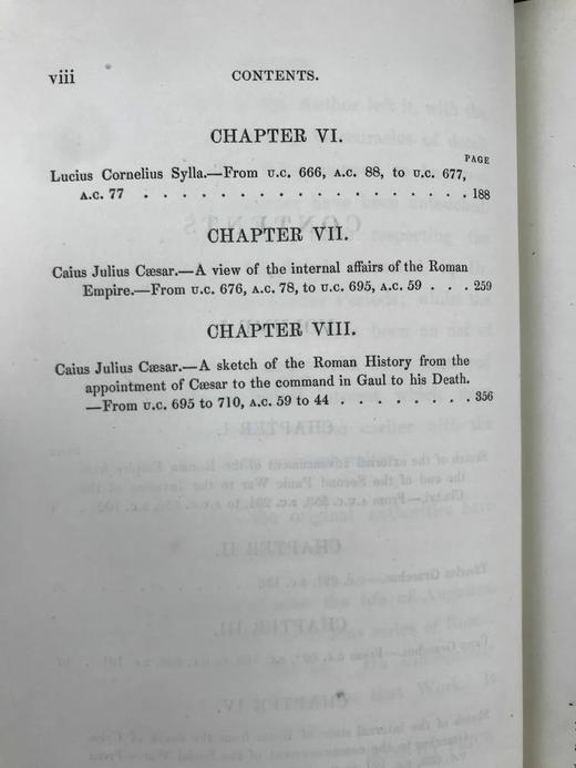 1857年 托马斯·阿诺德《罗马史全集》（全5卷） 全真皮精装大32开 商品图9