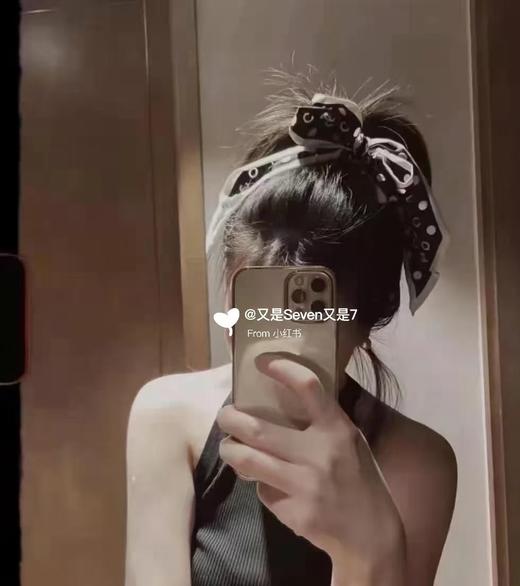 小香高档双面斜纹真丝束发带/飘带款/包带/腕带 商品图11