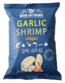 趣莱福 蒜味虾片袋装82克 商品图0