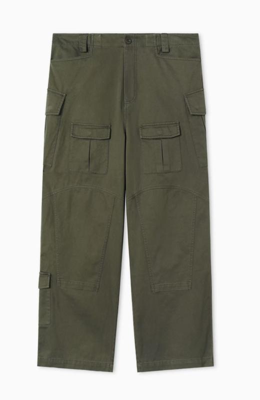 EviStub/E-4QCK597/美式重工双膝多袋拼接军裤直筒工装裤 商品图0