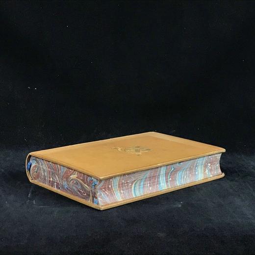 工坊特装本！约19世纪后期 怀特《塞耳彭自然史》 比威克等名家数十幅版画插图 全真皮精装大32开 商品图1