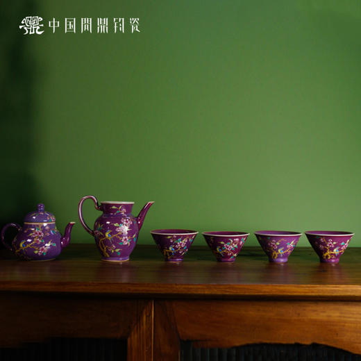 问鼎钧瓷花鸟共栖套组 商品图0