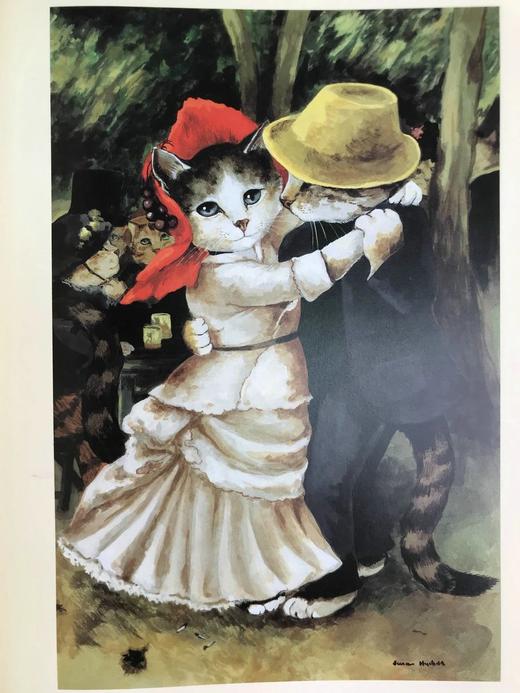 猫咪版印象派画集 31幅彩色插图 精装大16开 商品图8