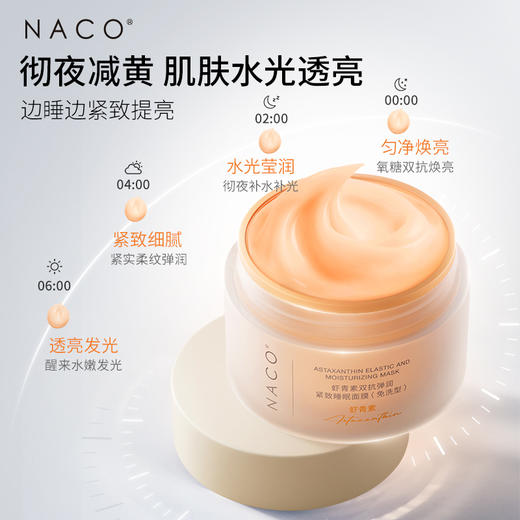 【319任选4️⃣件 】虾青素双抗弹润紧致睡眠面膜100g 商品图1