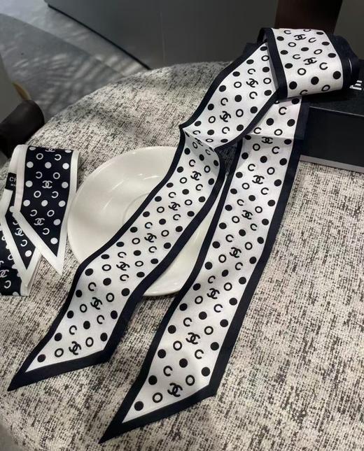 小香高档双面斜纹真丝束发带/飘带款/包带/腕带 商品图2