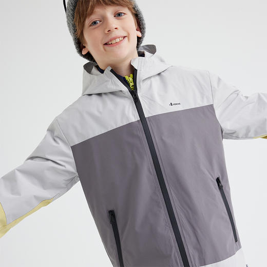 fx-【软壳三合一系列】儿童户外山系连帽拼色外套 PQWT2413 商品图4