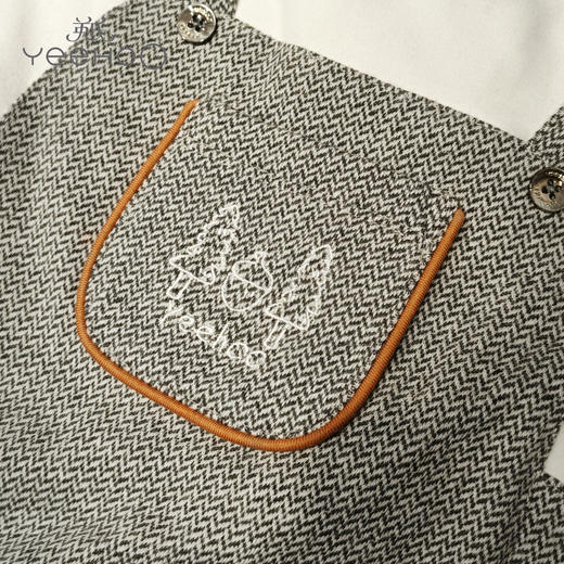 英氏-童衣类（冬）G3英针长蛤花灰石66CM 商品图4