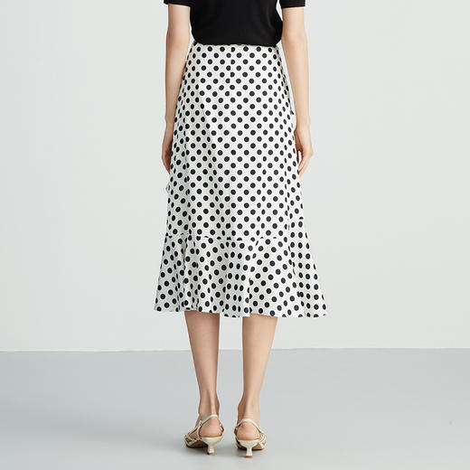 EITIE爱特爱时尚高腰显瘦波点a字半身裙夏季新款B2406326 商品图4