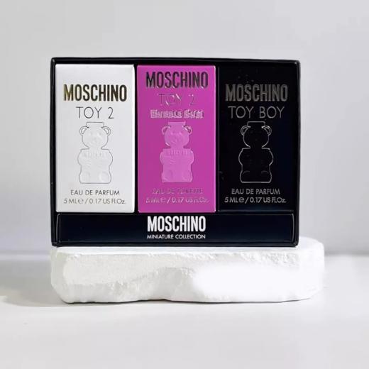 【爆款超低价预售 急单慎拍】莫斯奇诺小熊泰迪熊TOY2女士香水香气馥郁男士香水5ml Q版小样 商品图0