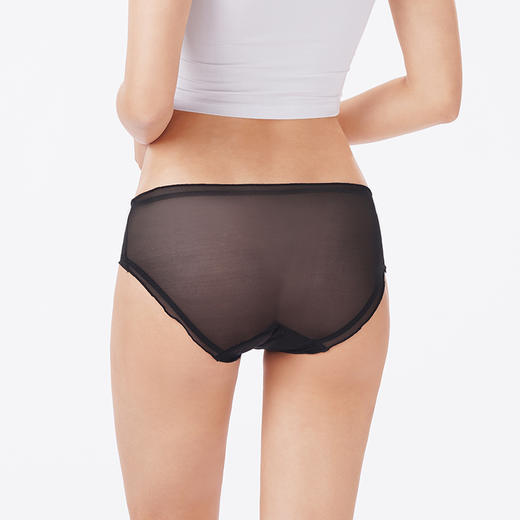 都市丽人内裤蕾丝网布三角裤蕾丝女士内裤LKT3G7 商品图3