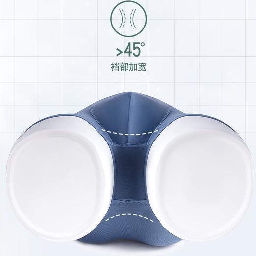 【柔软舒适5条装】男士经典莫代尔棉javascript:;内裤（4-810） 商品图7