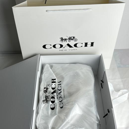 【送礼盒礼袋】COACH/蔻驰包包女士老花水桶包单肩斜跨手提包 商品图6