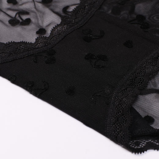 都市丽人内裤蕾丝网布三角裤蕾丝女士内裤LKT3H2 商品图6