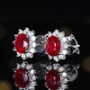 0.83ct 1.55g 红宝石耳钉 商品缩略图1