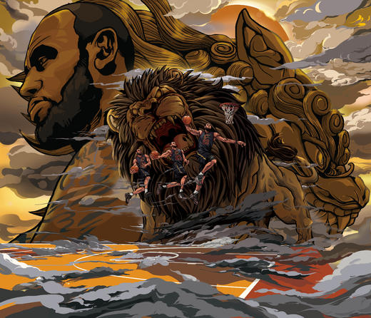 The Insane Artists 整幅画里布 商品图8