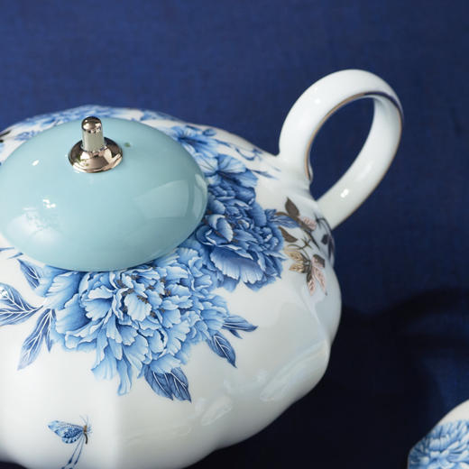 【彼达思】永丰源铂金青花26头茶咖具 商品图2
