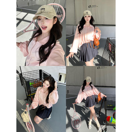 清仓捡漏 LINCHAOZHANG LQ240221百褶半裙LW240389缎面外套 商品图1