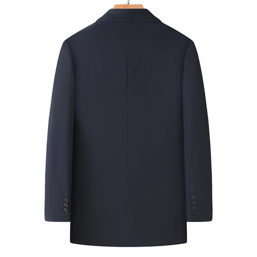 【新款DWP】大依优型大码翻领夹克外套风衣加肥加大肥佬休闲商务上衣男士胖子 商品图2