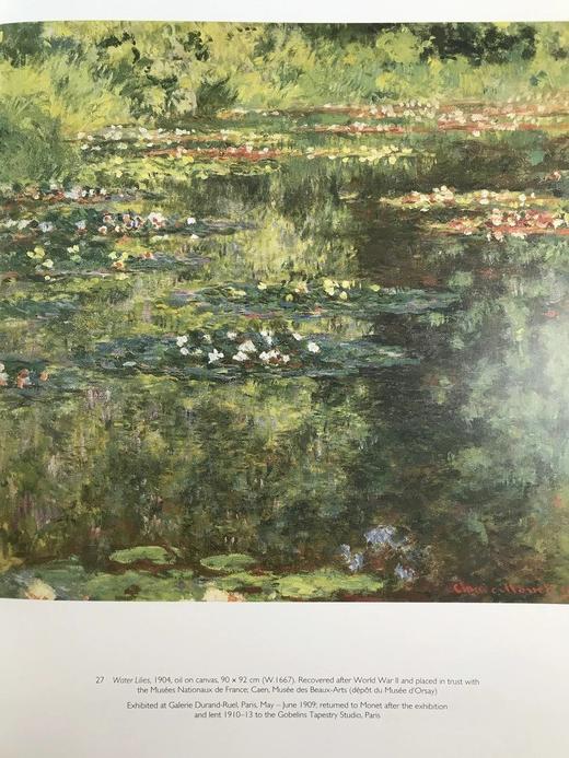 莫奈二十世纪画集 92幅彩色插图 部分为可展开拉页插图 精装大16开 商品图12