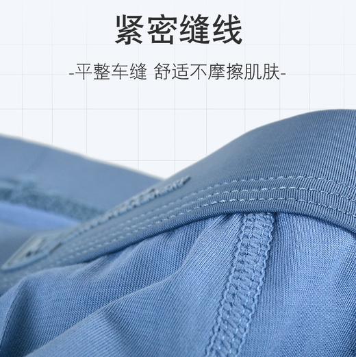 【柔软舒适5条装】男士经典莫代尔棉javascript:;内裤（4-810） 商品图9